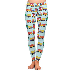 Trains Ladies Leggings - Large