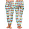 Trains Ladies Leggings - Front and Back