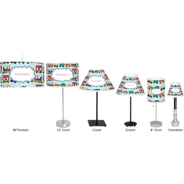 Trains Lamp Full View Size Comparison