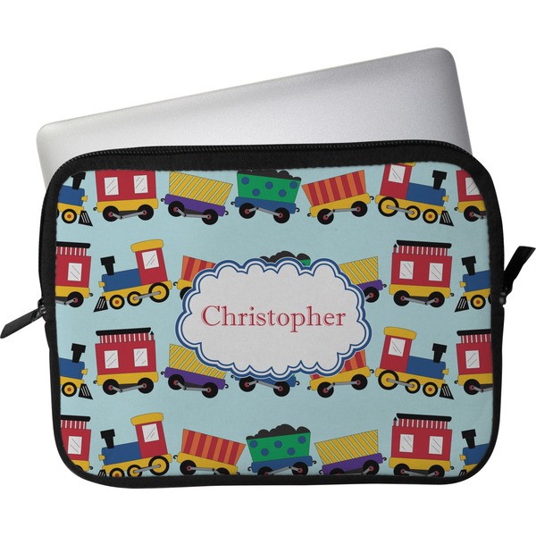 Custom Trains Laptop Sleeve / Case (Personalized)