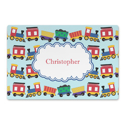 Trains Large Rectangle Car Magnet (Personalized)