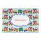 Trains Large Rectangle Car Magnet (Personalized)