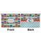 Trains Large Zipper Pouch Approval (Front and Back)