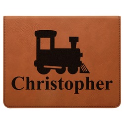 Trains Leatherette 4-Piece Wine Tool Set (Personalized)