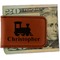 Trains Leatherette Magnetic Money Clip (Personalized)