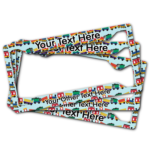 Trains License Plate Frames - (PARENT MAIN)