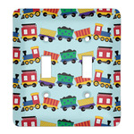 Trains Light Switch Cover (2 Toggle Plate)