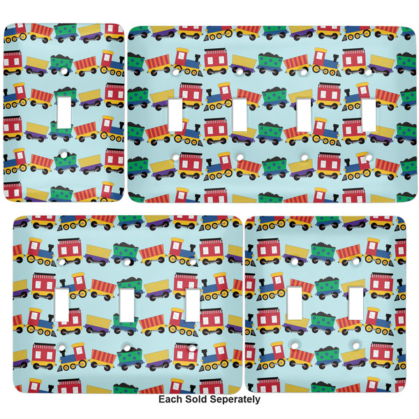 Trains Light Switch Covers all sizes