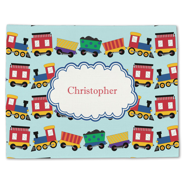 Trains Linen Placemat - Front