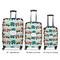 Trains Luggage Bags all sizes - With Handle