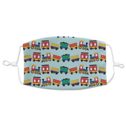 Trains Adult Cloth Face Mask - XLarge