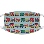 Trains Cloth Face Mask (T-Shirt Fabric)