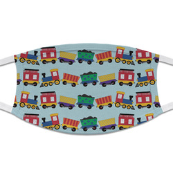 Trains Cloth Face Mask (T-Shirt Fabric)