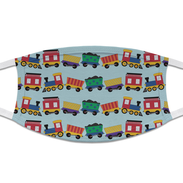 Custom Trains Cloth Face Mask (T-Shirt Fabric)