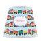 Trains Poly Film Empire Lampshade - Front View