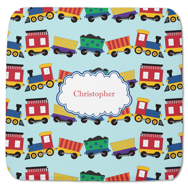 Trains Memory Foam Bath Mat 48 X 48