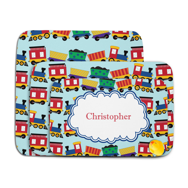Trains Memory Foam Bath Mat - MAIN PARENT