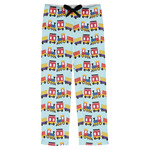 Trains Mens Pajama Pants - S