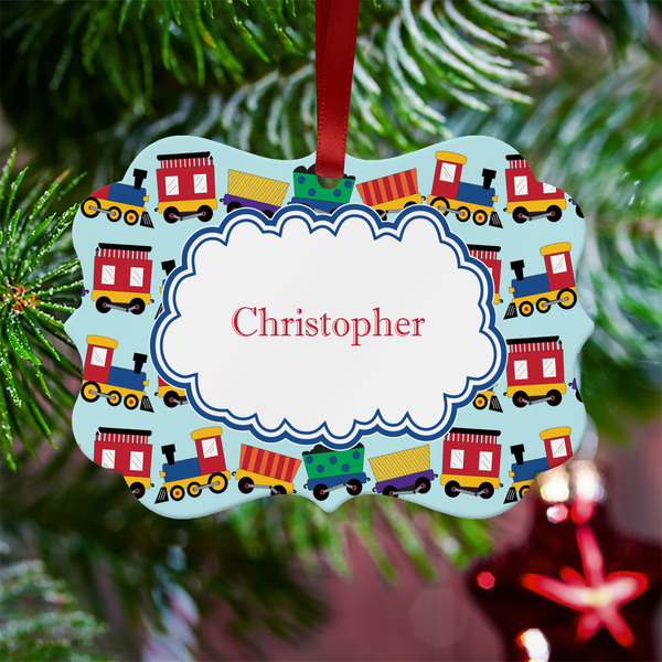 Trains Metal Benilux Ornament - Lifestyle