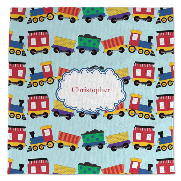 Trains Microfiber Dish Rag - APPROVAL
