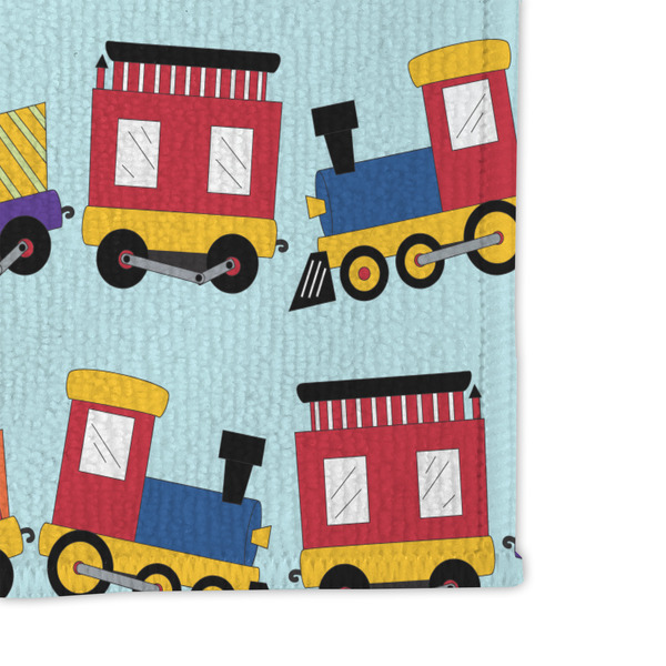 Trains Microfiber Dish Rag - DETAIL