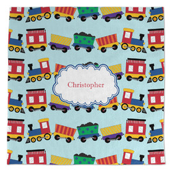 Trains Microfiber Dish Towel (Personalized)