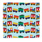 Trains Microfiber Dish Rag - Front/Approval