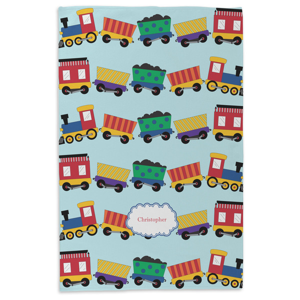 Trains Microfiber Dish Towel - APPROVAL