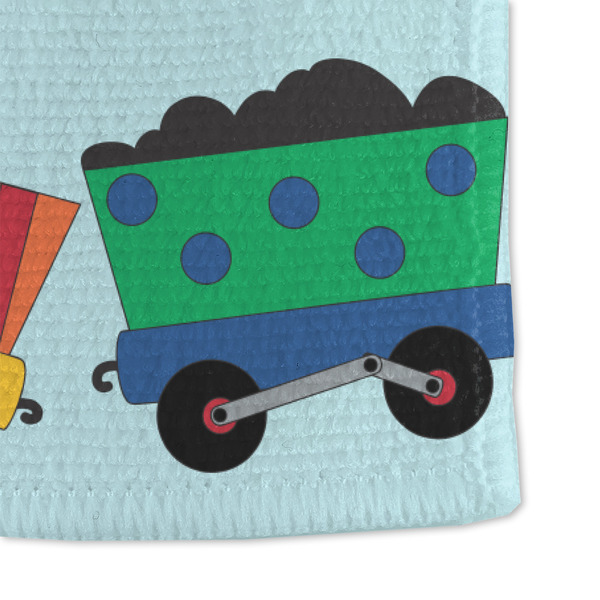 Trains Microfiber Dish Towel - DETAIL