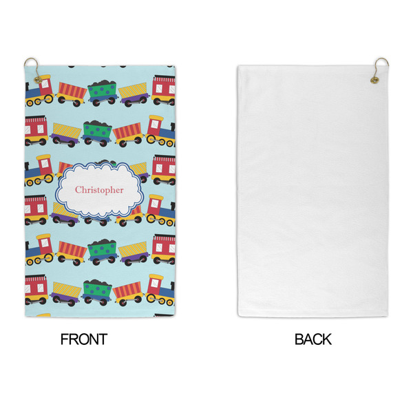 Trains Microfiber Golf Towels - APPROVAL