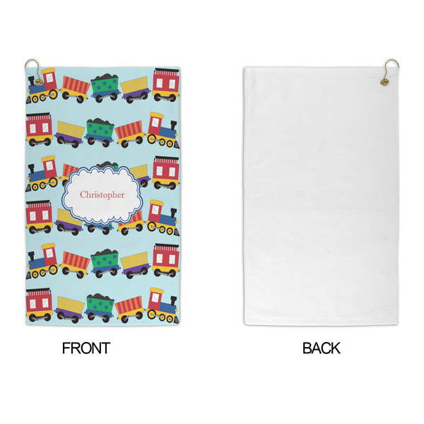 Trains Microfiber Golf Towels - APPROVAL