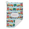Trains Microfiber Golf Towels Small - FRONT FOLDED