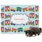 Trains Dog Blanket - Large (Personalized)