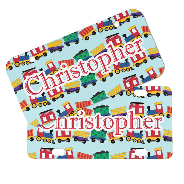 Trains Mini License Plates - MAIN (4 and 2 Holes)