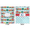 Trains Minky Blanket - 50"x60" - Double Sided - Front & Back