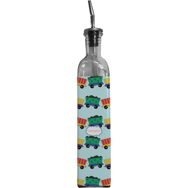 Custom Trains Oil Dispenser Bottle (Personalized)