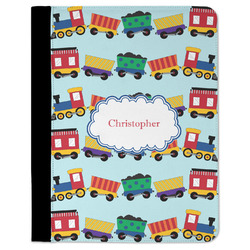 Trains Padfolio Clipboard - Large (Personalized)
