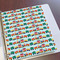 Trains Page Dividers - Set of 5 - In Context
