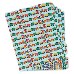 Trains Binder Tab Divider Set (Personalized)