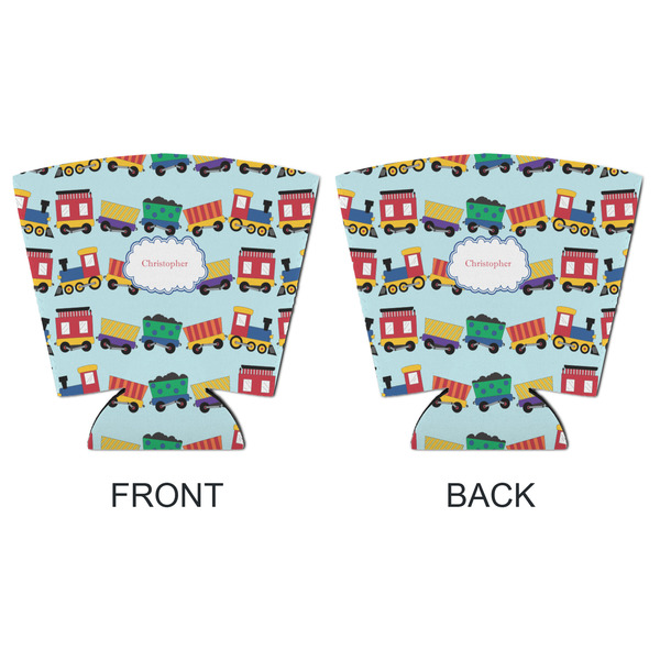 Trains Party Cup Sleeves - with bottom - APPROVAL