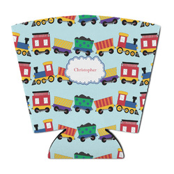 Trains Party Cup Sleeve - with Bottom (Personalized)