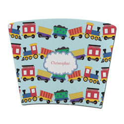 Trains Party Cup Sleeve - without bottom (Personalized)