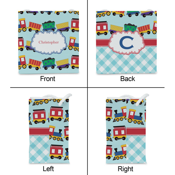 Trains Party Favor Gift Bag - Matte - Approval