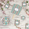 Trains Party Supplies Combination Image - All items - Plates, Coasters, Fans