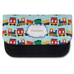 Trains Canvas Pencil Case w/ Name or Text