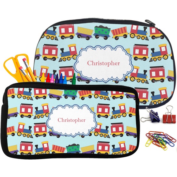Trains Pencil / School Supplies Bags Small and Medium