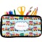 Trains Neoprene Pencil Case - Small w/ Name or Text