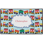 Trains Door Mat - 60"x36" (Personalized)