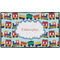 Trains Door Mat - 60"x36" (Personalized)