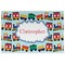 Trains Dinner Set - 4 Pc (Personalized)